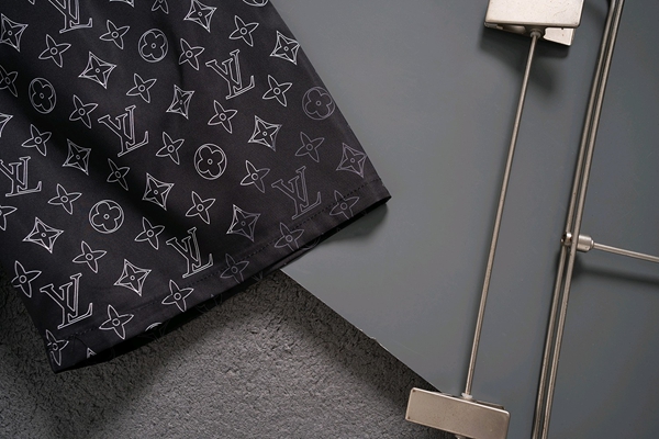 ブランドハーフパンツ素材ディテール